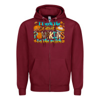 Burgundy i teach the cutest pumpkins in the patch Zipper Hoodie - CowhideDigitalArt