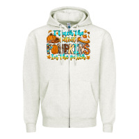 Oatmeal Heather i teach the cutest pumpkins in the patch Zipper Hoodie - CowhideDigitalArt