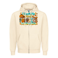 Sandshell i teach the cutest pumpkins in the patch Zipper Hoodie - CowhideDigitalArt