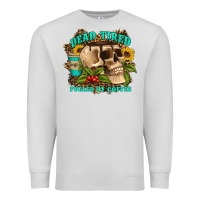Dove Grey dead tired fueled by coffee Premium Sweatshirt - Artiststas
