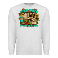 Oatmeal Heather dead tired fueled by coffee Premium Sweatshirt - Artiststas