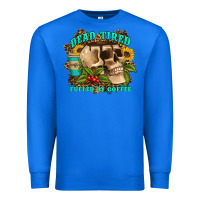 True Royal dead tired fueled by coffee Premium Sweatshirt - Artiststas
