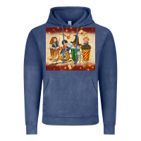Vintage Denim wizards coffee cups Vintage Hoodie - TumblerDesignByShophia