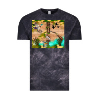 Cloud Black hunting life Vintage Tee - TumblerDesignByShophia