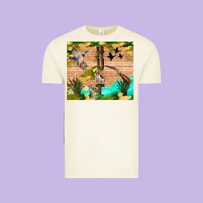 Hunting Life Vintage Tee Designed By Tumblerdesignbyshophia