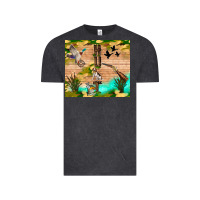 Vintage Black hunting life Vintage Tee - TumblerDesignByShophia
