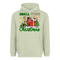 Matcha Small Town Christmas Heavyweight Hoodie - Artiststas