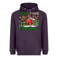 Plum Small Town Christmas Heavyweight Hoodie - Artiststas