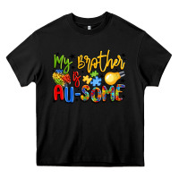 Black my brother is au some Heavy Core Tee - LillyAllenDesigns