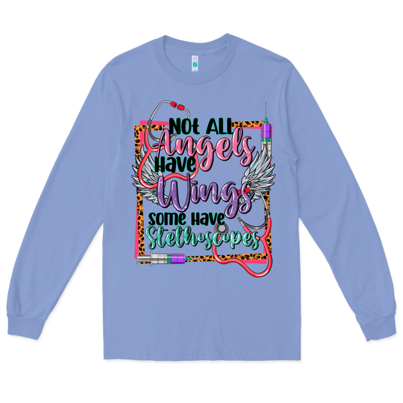 Cowgirl Not All Angels Have Wings Long Sleeve Tee by CowGirlArtShop | Teevron