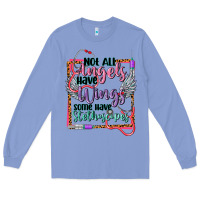 Colony Blue cowgirl not all angels have wings Long Sleeve Tee - CowGirlArtShop