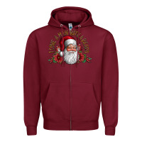 Burgundy i love a man with beard Zipper Hoodie - CowhideDigitalArt