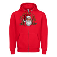 Red i love a man with beard Zipper Hoodie - CowhideDigitalArt