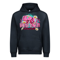 Navy breast cancer warrior Urban Hoodie - AdoDesignShop
