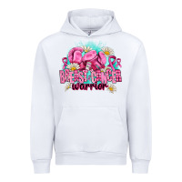 White breast cancer warrior Urban Hoodie - AdoDesignShop