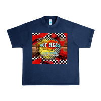 Navy hot mess daddy of both Urban Heavy Tee - TumblerDesignByShophia