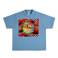 Pebble Blue hot mess daddy of both Urban Heavy Tee - TumblerDesignByShophia