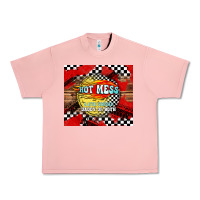 Salmon hot mess daddy of both Urban Heavy Tee - TumblerDesignByShophia