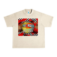 Hot Mess Daddy Of Both Urban Heavy Tee | Teevron