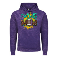 Cloud Purple Football Mom Mother's Day Vintage Hoodie - HowdyJamesFarm