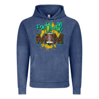 Vintage Denim Football Mom Mother's Day Vintage Hoodie - HowdyJamesFarm