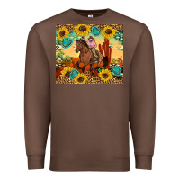 Chestnut cowgirl Premium Sweatshirt - Artiststas