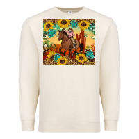 Sandshell cowgirl Premium Sweatshirt - Artiststas