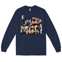 Navy soccer mom Long Sleeve Tee - Jasminsmagicworld