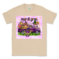 Mushroom Mardi Gras with gnomes Classic Tee - NancyCooperArtShop