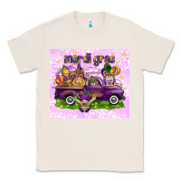 Natural Mardi Gras with gnomes Classic Tee - NancyCooperArtShop