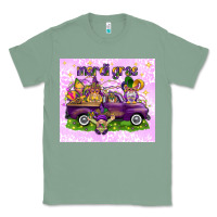 Sage Mardi Gras with gnomes Classic Tee - NancyCooperArtShop