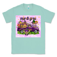 Seafoam Mardi Gras with gnomes Classic Tee - NancyCooperArtShop