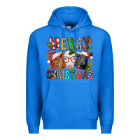 True Royal Merry christmas calfs Premium Hoodie - FaDigitalArtStudio