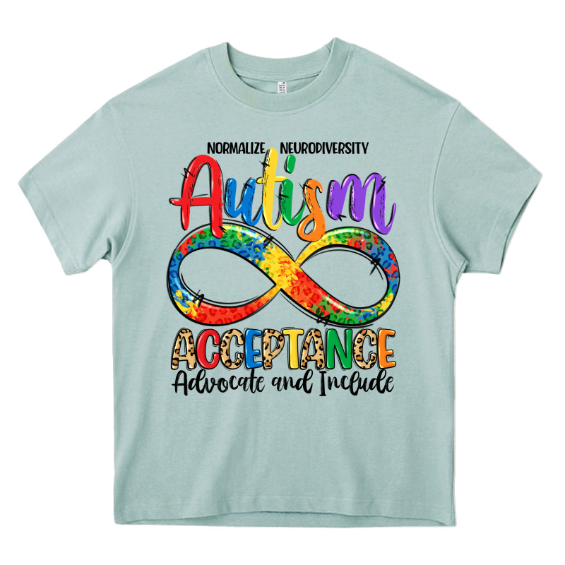 Autism Acceptance Heavy Core Tee by LillyAllenDesigns | Teevron
