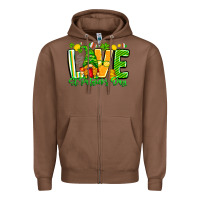 Chestnut love st patricks day Zipper Hoodie - CowhideDigitalArt