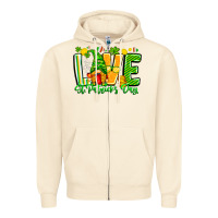 Sandshell love st patricks day Zipper Hoodie - CowhideDigitalArt