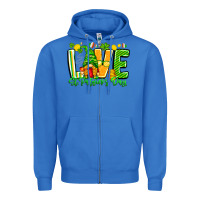 True Royal love st patricks day Zipper Hoodie - CowhideDigitalArt