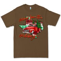 Cacao home for the holidays texas Premium Tee - BarkalooDesign