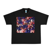 Black American flag sparkly  tumbler Urban Heavy Tee - HowdyJamesFarm