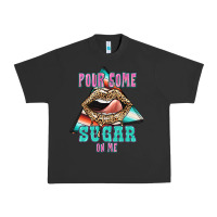 Pigment Black Pour Some Sugar On Me Urban Heavy Tee - JahusDesignShop