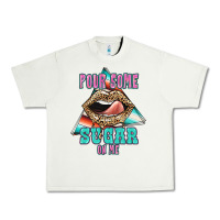 Pistachio Pour Some Sugar On Me Urban Heavy Tee - JahusDesignShop