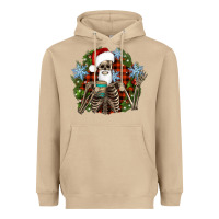 Mushroom Santa skeleton christmas Heavyweight Hoodie - Artiststas