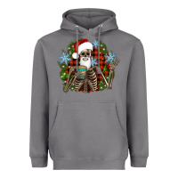 Storm Santa skeleton christmas Heavyweight Hoodie - Artiststas