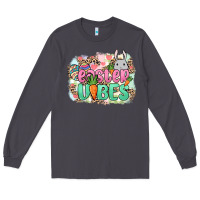 Smoke Easter vibes Easter Day Long Sleeve Tee - HowdyJamesFarm