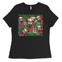Black camel face Ladies Tee - BarkalooDesign