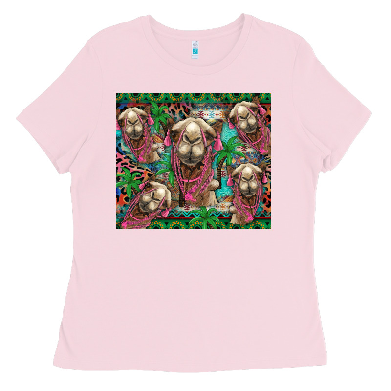 Camel Face Ladies Tee by BarkalooDesign | Teevron