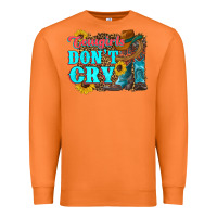 Carrot cowgirls don't crty boots hat sunflowers Premium Sweatshirt - Artiststas