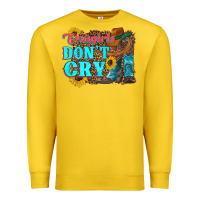 Lemon cowgirls don't crty boots hat sunflowers Premium Sweatshirt - Artiststas