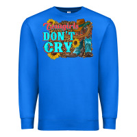 True Royal cowgirls don't crty boots hat sunflowers Premium Sweatshirt - Artiststas