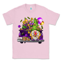 Bubblegum Pink Mardi Gras gnome on the truck Classic Tee - NancyCooperArtShop